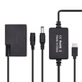 thumbnail image 1 of adapter,Dummy Battery 760d T6s 77d e18 Dummy Battery 200d Rebel Sl2 Coupler -e17 750d 77d 800d 200d Battery Coupler Usb Type-c Cable -e17 750d 760d 750d 760d T6s 800d 200d Rebel, 1 of 7