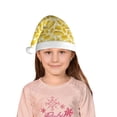 thumbnail image 5 of Honeii Ears Of Corn Print Hat Santa Claus Hat For Xmas Party, Christmas Caps For Boys Girls Child,Christmas Beanie, 5 of 6