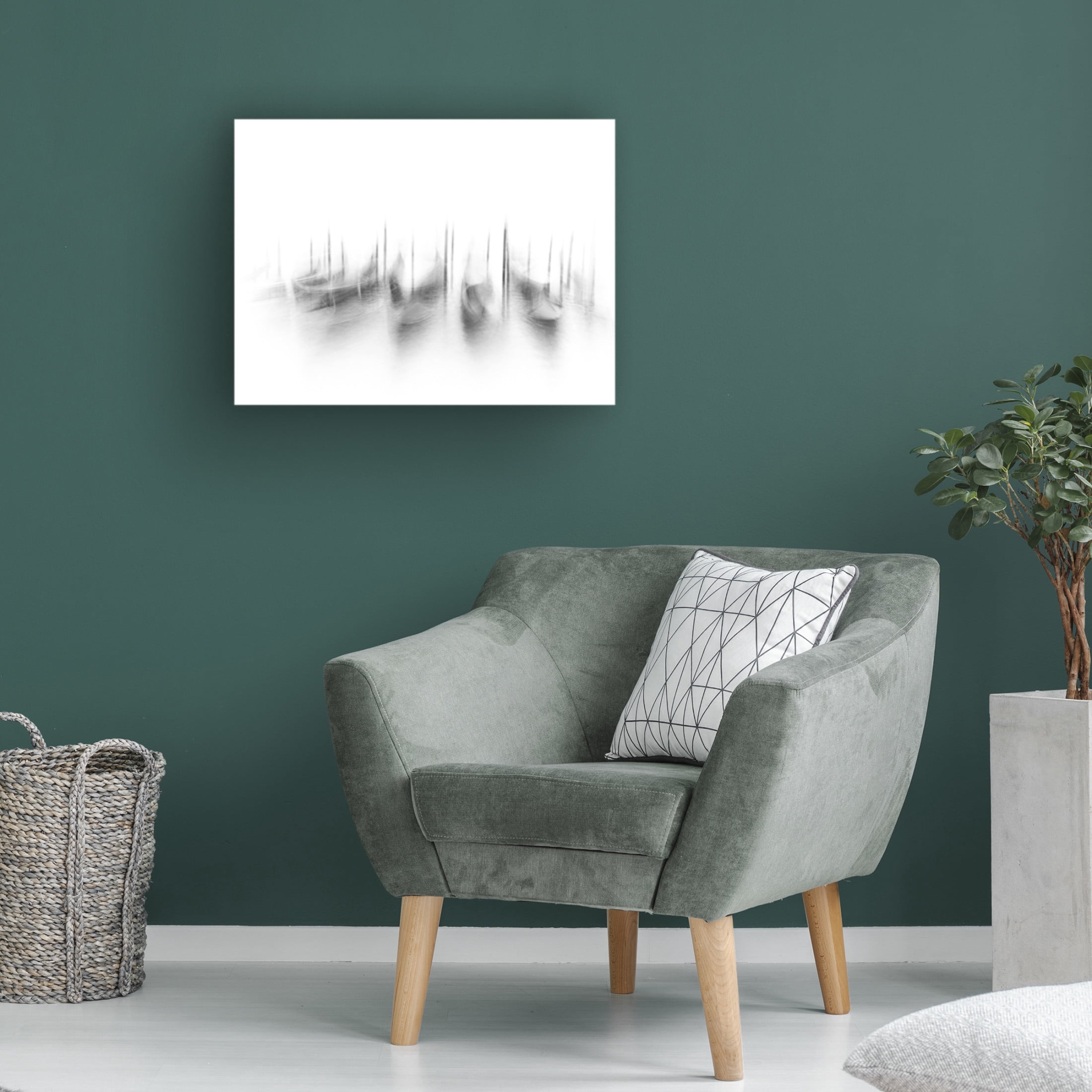 Canvas Wall Art - Corry Delaan 'Dance Of The Gondola' Wall Art for Living Room, Bedroom, or Office Décor by Trademark Fine Art - 19 x 14 Inches