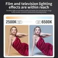 thumbnail image 4 of 80W COB Camera Light with Stand 2500-6500K Video Dimmable Photographic LED for Photo Studio Film US PLUG, 4 of 10