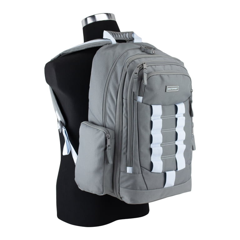 Eastsport Allegiance Expandable Recycled Backpack, Ash Grey photo 5