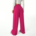 thumbnail image 4 of GiLiling Girl's Bowknot Baggy Sweatpants, Cute Straight Leg Athletic Pants, Elastic Waist Drawstring Pant for Teen Girls (Hot Pink, 7-8 Years), 4 of 8