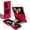 Red, variant on Sanwo for Samsung Galaxy Z Fold 7 5G Case, Folding Stereo Stand Hard PC Shockproof Protective Cover with Kickstand Design, Darkblue