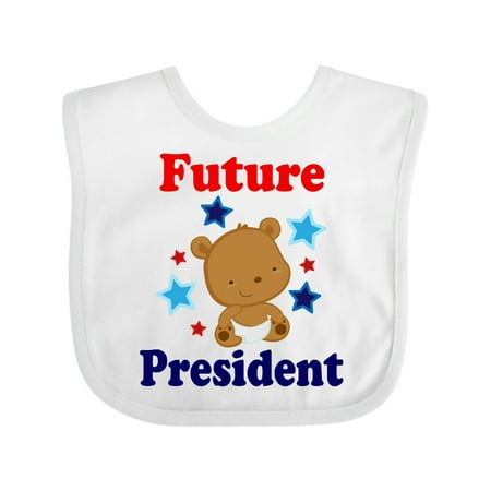 

Inktastic Future President Gift Gift Baby Boy or Baby Girl Bib