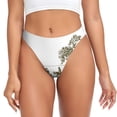 thumbnail image 1 of Fotbe Cowboys Riding A Horse Near A Tree Tanga Sin Costuras para Mujer con Estampado – Panties Invisibles, Transpirables y Cómodos para Uso Diario-4X-Large, 1 of 6