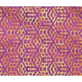 thumbnail image 4 of oneOone Cotton Flex Orange Fabric Batik Quilting Supplies Print Sewing Fabric By The Yard 40 Inch Wide, 4 of 4