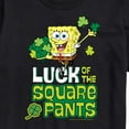 thumbnail image 3 of SpongeBob SquarePants - Luck Of The Square Pants St. Patricks Day - Men's Short Sleeve Graphic T-Shirt, 3 of 6
