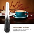 thumbnail image 3 of Batteur à Œufs - Batteur À Œufs Électrique Domestique À Main Batteur À Œufs Fouet Mousseur À Lait Mélangeur De Nourriture Pour Mousser Le Lait Café Jus, Noir, 3 of 10