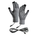 thumbnail image 1 of Gants Chauffants pour Hommes Femmes Rechargeables par USB Réglages de Chaleur Chauffe-Mains pour Moto Ski Golf Randonnée, 1 of 4