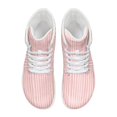 thumbnail image 5 of High Top Shoes for Women PU Leather Breathable Platform Sneakers Ladies Casual Lace Up Platform Tennis Shoes White High Top Sneakers, 5 of 9