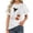 Cute Halloween, variant on Women's Crew Neck Fall Halloween Boo Sheet Spooky Graphic Casual Thanksgiving Tops