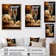 thumbnail image 4 of Designart "Celebration Of Sparkles" Wine & Champagne Floater Framed Canvas Prints, 4 of 5