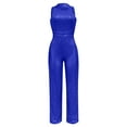 thumbnail image 5 of Weiqiqre Womens Overalls Sparkly Sequin Jumpsuit Ladies Shiny Sequin Overalls Pants, 5 of 5