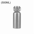 thumbnail image 2 of Botella de Agua Titanio 750 Ml: Deportiva Ultraligera, A Prueba Fugas y Reutilizable para Ciclismo, Senderismo Acampada, 2 of 7