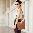 thumbnail image 5 of Womens Stylish Crossbody Handbag PU Bucket Bag, 5 of 6