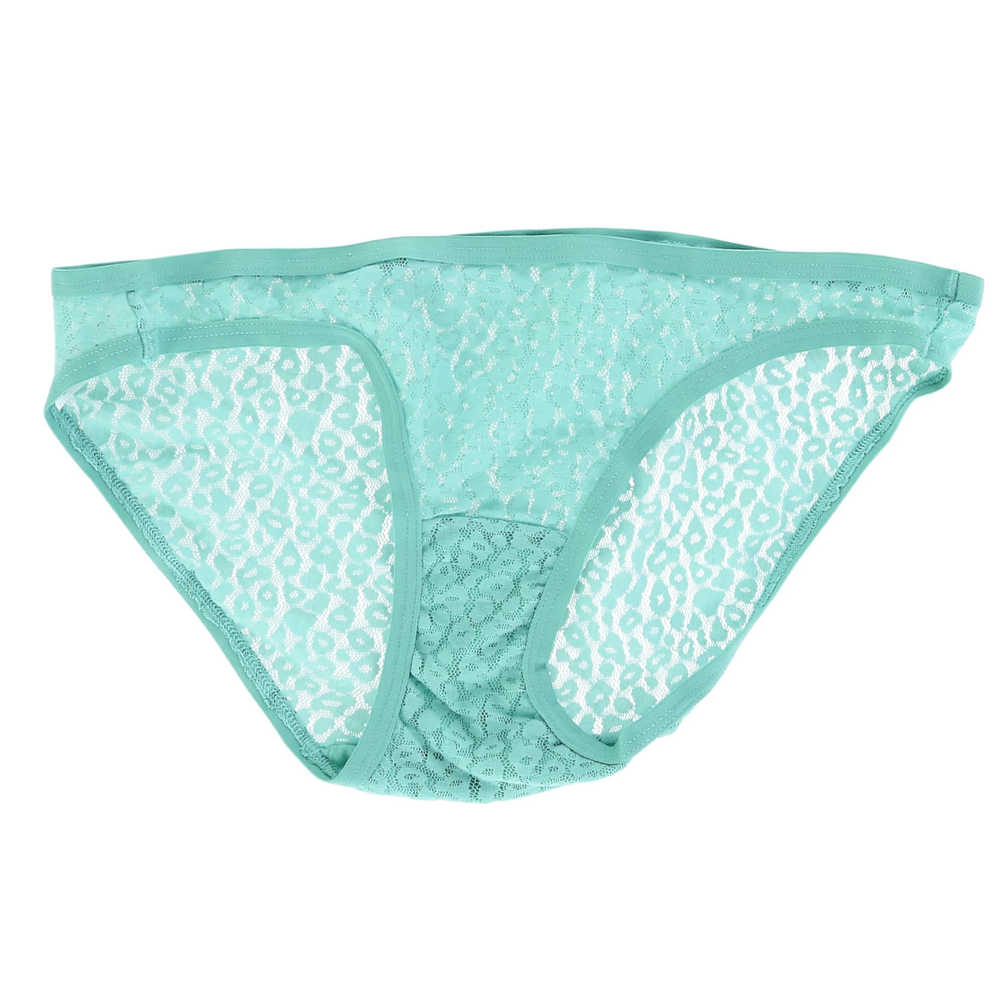 Fruit of the Loom All Over Lace Women`s 6Pack Assorted Bikinis, 9