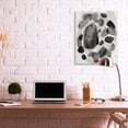 thumbnail image 2 of Stupell Industries Shades of Grey Abstract Organic Shapes Watercolor Canvas Wall Art by Daphne Polselli, 2 of 6