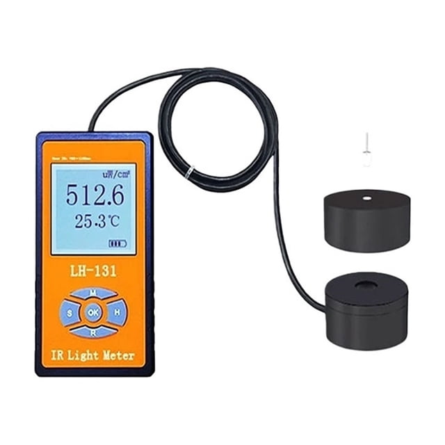 LH-129/LH-131 Infrared Light Irradiance Power Meter Tester Radiometer LED Luminous Intensity Sunlight Meter ,Energy Efficient