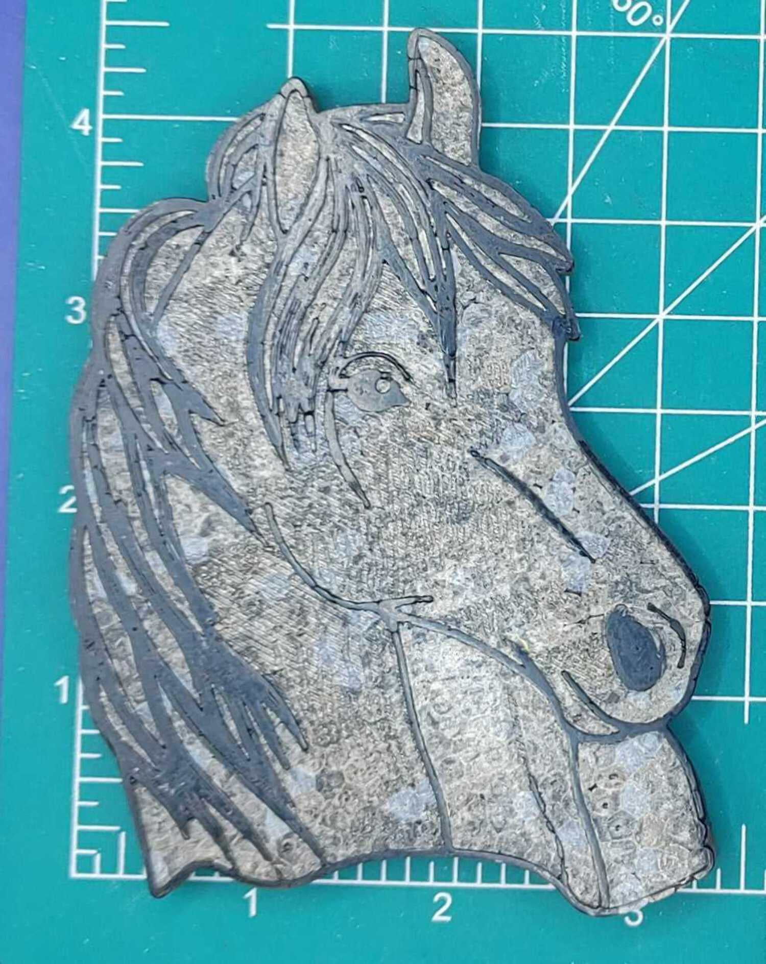 Horse Head - Right Facing - Silicone Freshie Mold