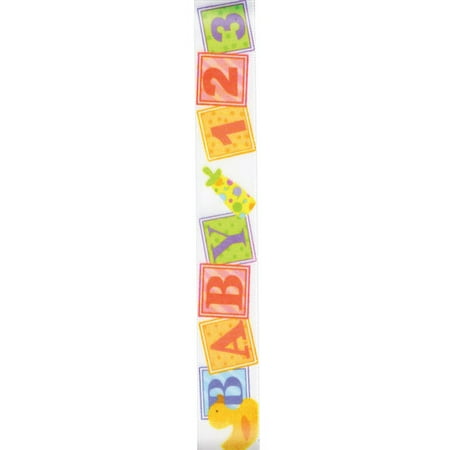 Offray Rbn Blocks W/duck Pastel