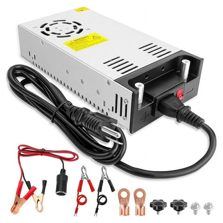DC 12V 50A 600W Switching Power Adapter Set,Switching Converter 110 AC to 12 Volt DC Converter for Electronic US Plug