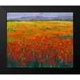 thumbnail image 2 of Camargo, Jesus P. 23x20 Black Modern Framed Museum Art Print Titled - Mohnfeld, 2 of 5
