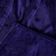 thumbnail image 4 of Home Soft Things Solid Flannel Fleece Blanket, Luxury Soft Cozy Fluffy Blanket - Blue - Twin (60" x 90"), 4 of 7