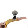 thumbnail image 4 of Men's Leather Razor Strop Sharpener Belt for Straight Razor Folding Sharpening, 4 of 5