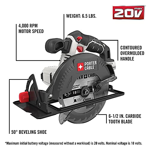 Porter cable 6 inch circular saw blades sale