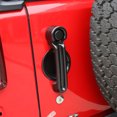 thumbnail image 6 of 5PCS Carbon Fiber pattern ABS Car Exterior Side Tailgate Door Handle Bowl Panel Cover scratch-resistant Trim For Jeep Wrangler JK 2007-2017, 6 of 9