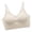 Black, variant on Front Closure Bra Womens No Underwire Unlined Plunge Bra Triangle Bralettes Soft Wireless Bra