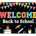 thumbnail image 3 of Colorful Design Back to School Banner Educational Theme Welcome Decoration for Classroom Decor School Event Kids Party, 3 of 3