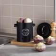 thumbnail image 4 of Binwennn Kitchen Storage Vegetable Storage Container Metal Storage Container Vintage Kitchen Vegetable Pots For Home Decorative And Functional Storage Container For Pantry Retro Farmhou Insulated Food, 4 of 5