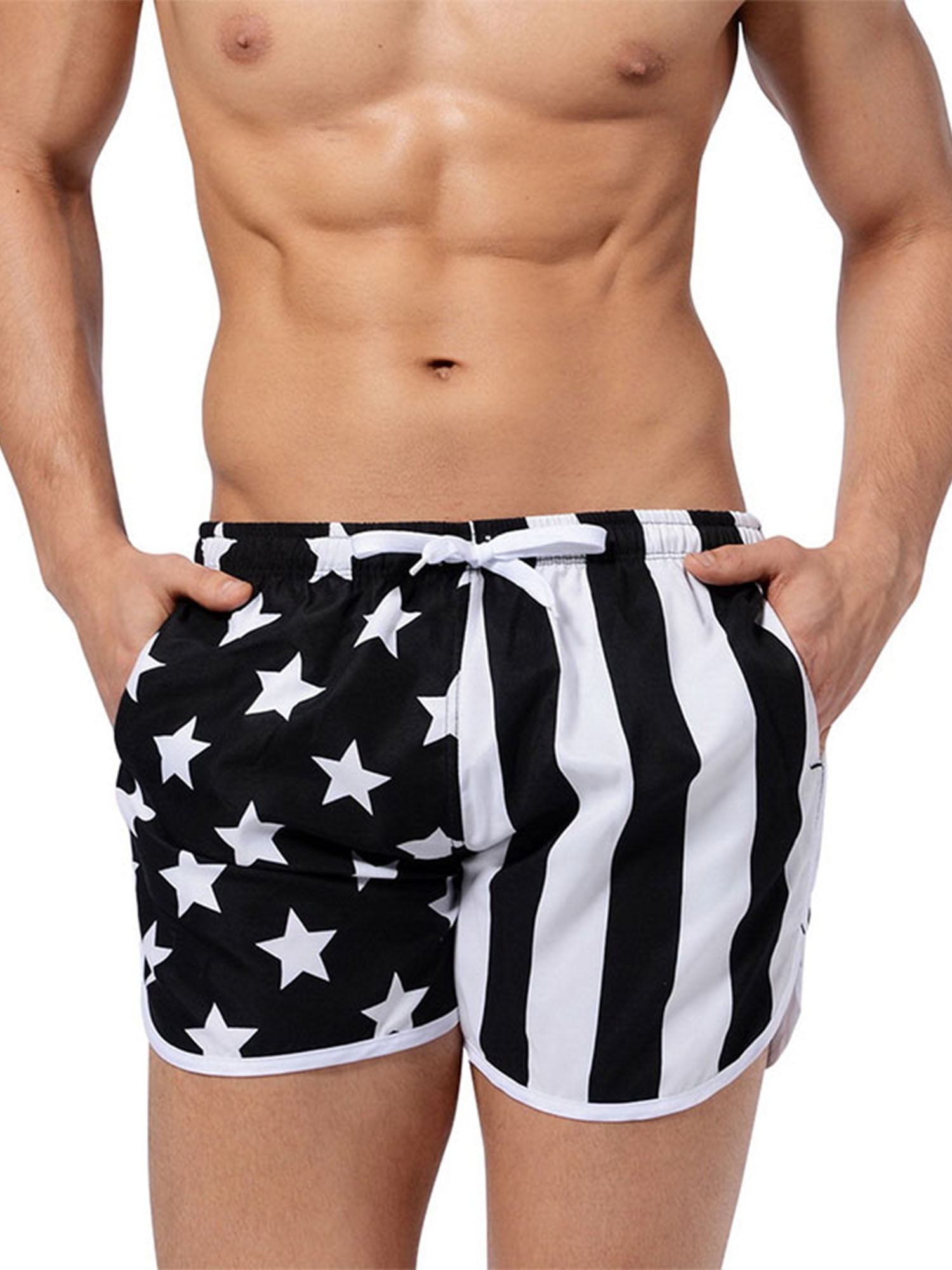 Beautiful Fire Eagle Mens Beach Board Shorts Quick Dry Summer Casual Swimming Soft Fabric with Pocket Beautiful Fire Eagle Mens Beach Board Shorts Quick Dry Summer Casual Swimming Soft Fabric with Pocket