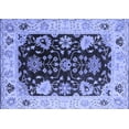 thumbnail image 1 of Ahgly Company Indoor Rectangle Oriental Blue Industrial Area Rugs, 4' x 6', 1 of 4