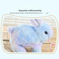 thumbnail image 2 of Electric Plush Rabbit Stuffed Bunny Interactive Soft Mumble Toy Walking Toy Educational Bunny, 2 of 8