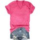 thumbnail image 4 of Camiseta de Manga Corta de Cuello en V con Forro Inferior para el Desgaste en Capas O Exterior, Cómoda Camiseta Casual Personalizada, 4 of 6