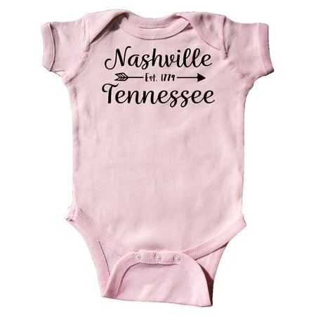 

Inktastic Nashville Tennessee Est.1779 Gift Baby Boy or Baby Girl Bodysuit