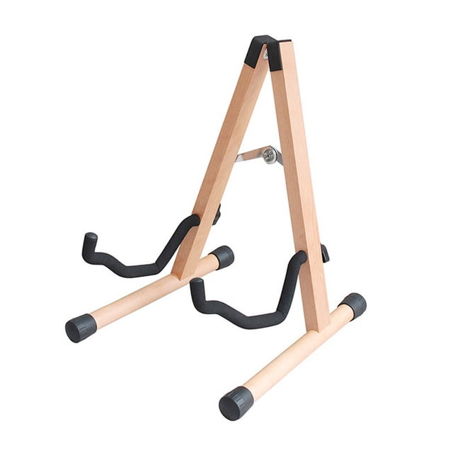 Soporte vertical para guitarra, soporte para guitarra, soporte para guitarra plegable de madera, soporte para guitarra, diseño aerodinámico Jadeshay A