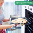 thumbnail image 7 of 2 Pack Pot Holders for Kitchen Heat Resistant Hot Pads Sets for Cooking Baking Christmas Scene with Snowman, 7 of 7