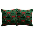 thumbnail image 2 of Christmas Pillow Covers 18x18, Pack of 2 3D Christmas Tree Textured Throw Pillow Covers, Winter Holiday Decorations for Couch Sofa Living Room, 2 of 5