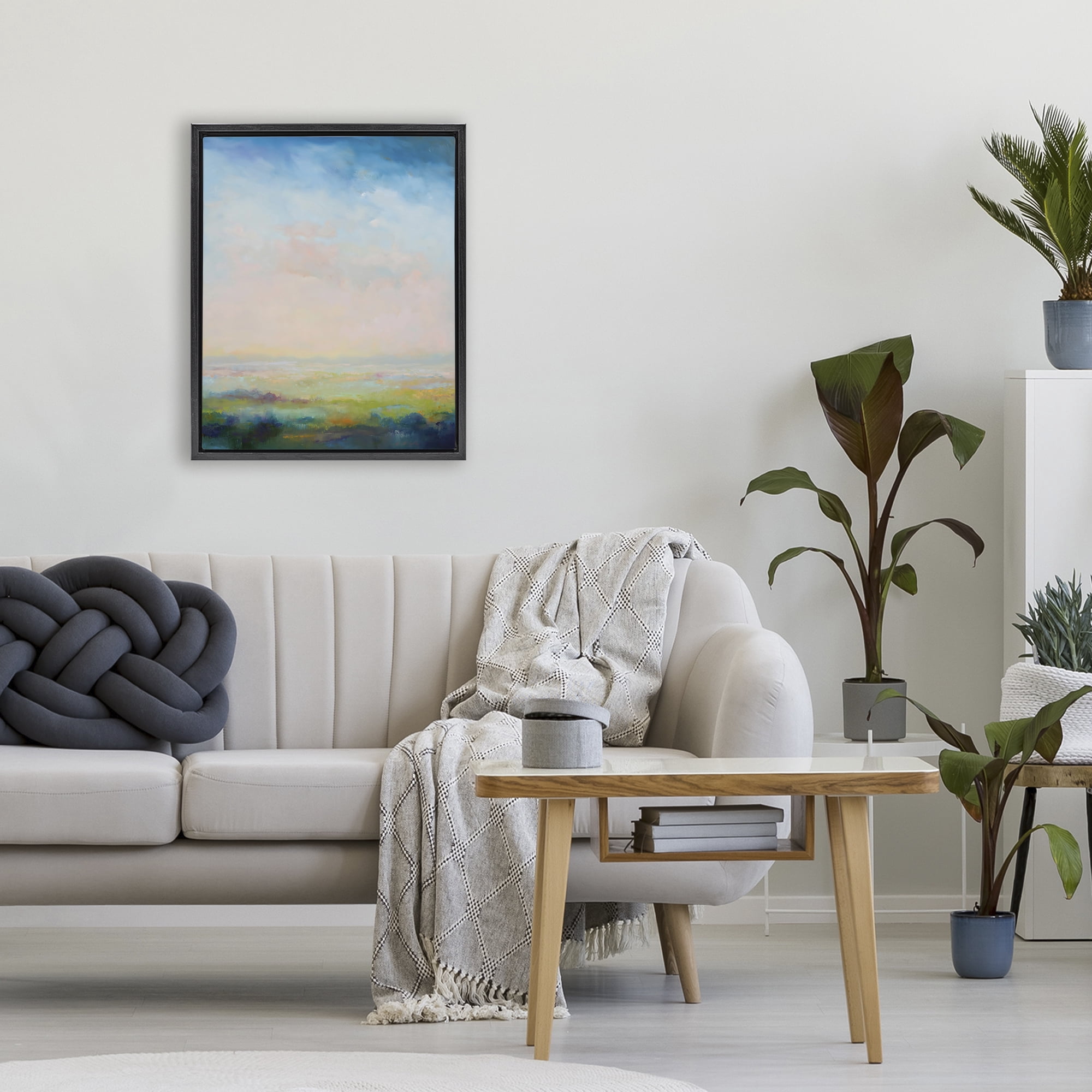 Stupell Industries Mystic Marsh Serenity Black Framed Floater Canvas Wall Art, design by William McCarthy