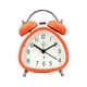 thumbnail image 1 of Yuarrent Reloj despertador con batería y función de luz nocturna, alarma fuerte que dura hasta 30 minutos, soporte fijo Electrodomésticos naranja, 1 of 1