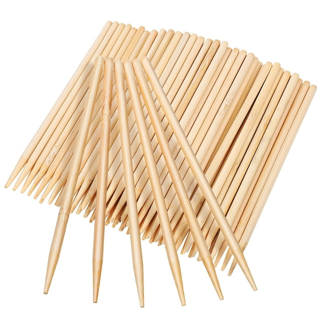 MasteelfCA 150pcs Scratch Paper Bamboo Art Stylus Wood Art Stylus Scratch Paper Sticks