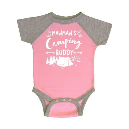

Inktastic Mawmaws Camping Buddy Gift Baby Boy or Baby Girl Bodysuit