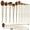 Khaki, variant on LORYP 15Pcs Makeup Brushes Set Labeled with Pink Brush Holder Glitter Make up Brush Set