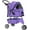 Purple, variant on YRLLENSDAN Pet Gear Dog Stroller Small Dogs, Folding Cat Stroller with Cup Holders 4 Wheel Pet Strollers for Small Dogs Puppy Stroller Travel Carrier Dog Stroller for Medium Dogs, Red