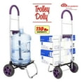 thumbnail image 2 of dbest products Trolley Dolly, Purple Shopping Grocery Foldable Cart, 2 of 6