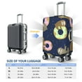 thumbnail image 6 of Naloa Sloth with Donuts Elastic Suitcase Protector, Travel Suitcase Protector Cover Fits 18-32in Suitcase - Medium, 6 of 9