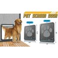 thumbnail image 2 of Screen Dog Door, Inside Door 12x14x0.4 Inch, Lockable Pet Screen Door, 2 of 5